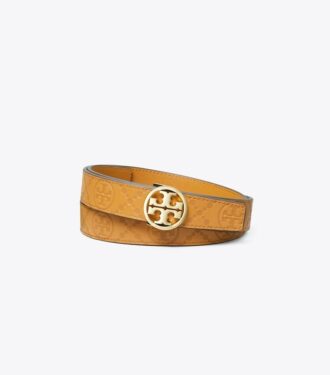 1″ Miller T Monogram-Ledergürtel