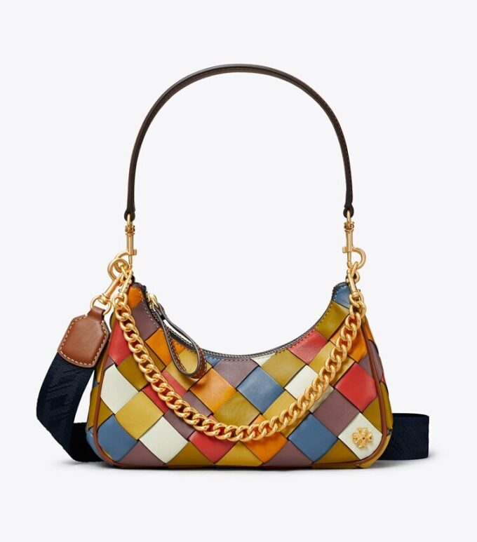 151 Mercer Woven Small Crescent Bag 151 Mercer Woven Small Crescent Bag