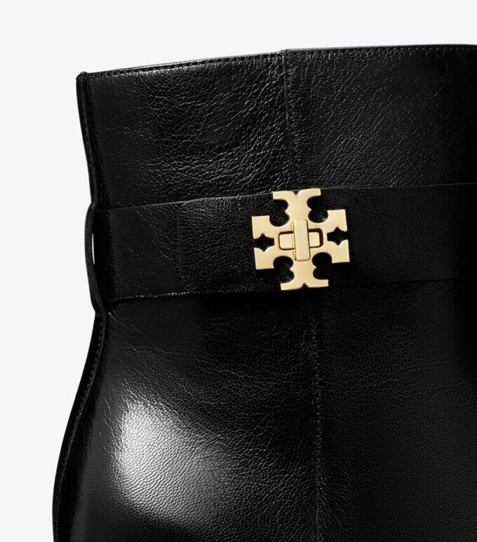 Ankle Boots mit Drehverschluss und Absatz Ankle Boots mit Drehverschluss und Absatz
