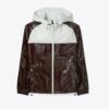 Anorak aus lackiertem Baumwollstoff Anorak aus lackiertem Baumwollstoff