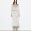 Asymmetrisches Crêpe-Kleid Asymmetrisches Crêpe-Kleid