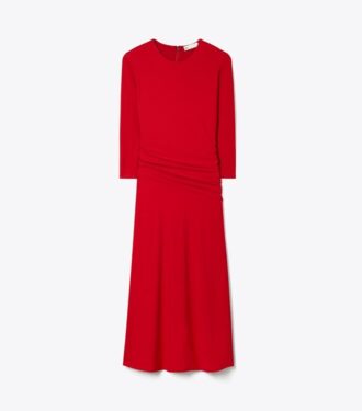 Ausgestelltes Viskosekleid