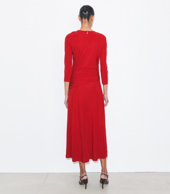 Ausgestelltes Viskosekleid Ausgestelltes Viskosekleid