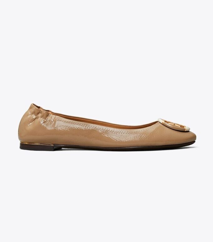 Ballettschuhe mit mehreren Logos Ballettschuhe mit mehreren Logos