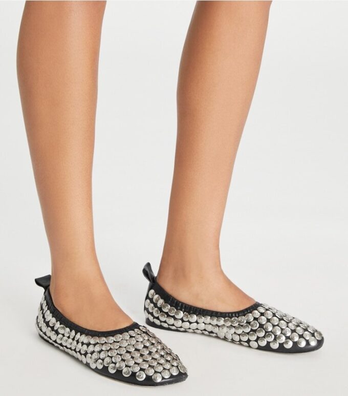Ballettschuhe mit Nieten Ballettschuhe mit Nieten