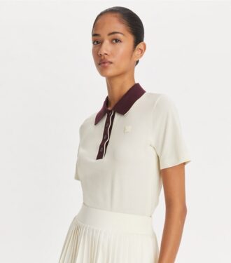 Baumwoll-Polo mit Vintage-Kragen Baumwoll-Polo mit Vintage-Kragen