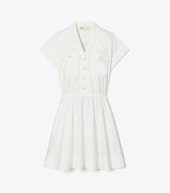 Baumwoll-Popeline-Hemdkleid Baumwoll-Popeline-Hemdkleid