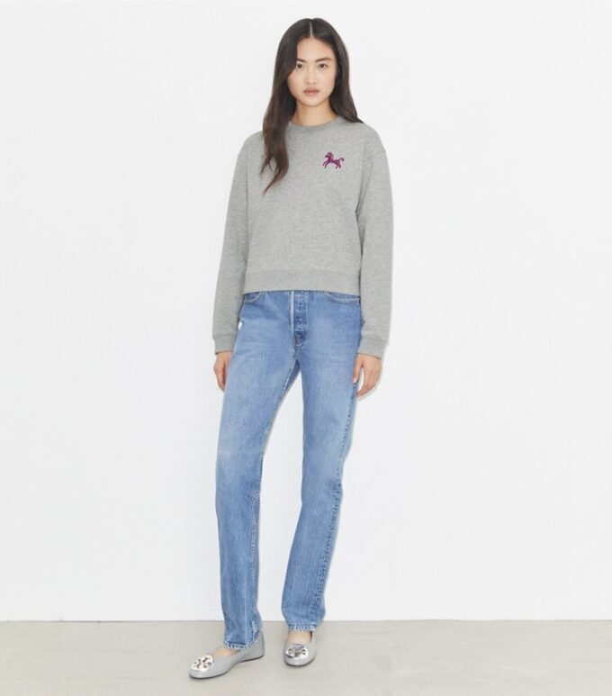 Baumwoll-Sweatshirt Baumwoll-Sweatshirt