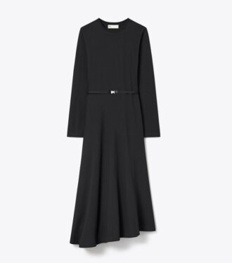 Baumwollkleid mit ausgestelltem Rock