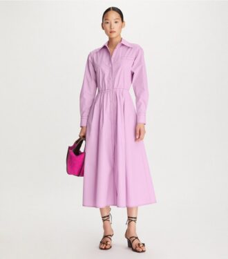 Baumwollpopeline-Kleid Eleanor