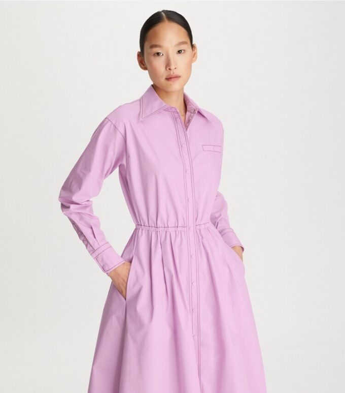 Baumwollpopeline-Kleid Eleanor Baumwollpopeline-Kleid Eleanor