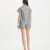 Bedruckte Baumwollpopeline-Shorts Bedruckte Baumwollpopeline-Shorts