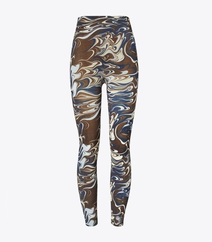 Bedruckte nahtlose 7/8-Leggings Bedruckte nahtlose 7/8-Leggings