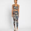 Bedruckte nahtlose 7/8-Leggings Bedruckte nahtlose 7/8-Leggings