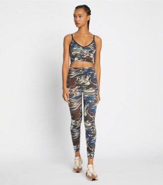 Bedruckte nahtlose 7/8-Leggings Bedruckte nahtlose 7/8-Leggings