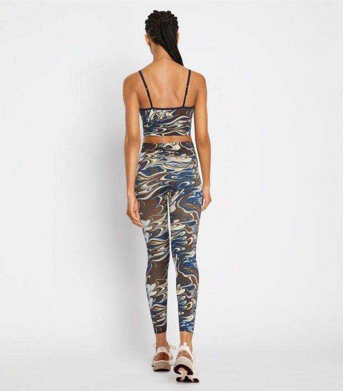 Bedruckte nahtlose 7/8-Leggings Bedruckte nahtlose 7/8-Leggings
