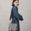 Bedruckte Nylon-Messenger-Tasche, klein Bedruckte Nylon-Messenger-Tasche, klein