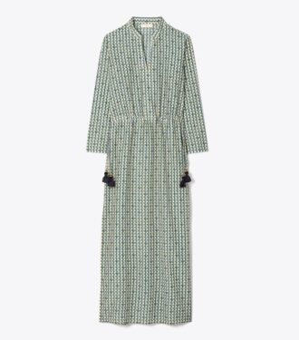 Bedruckter langer Kaftan