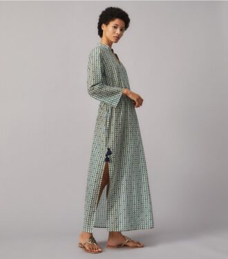 Bedruckter langer Kaftan