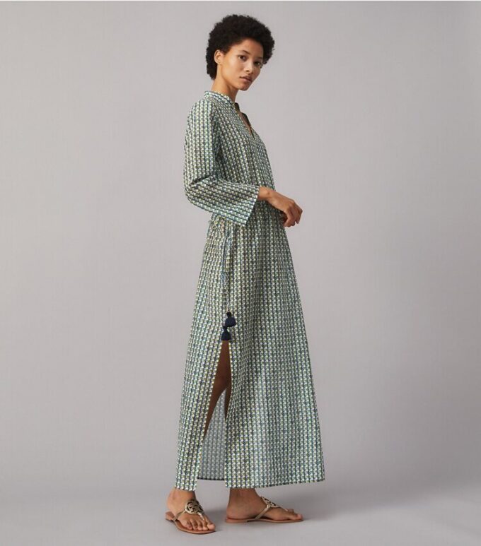 Bedruckter langer Kaftan Bedruckter langer Kaftan
