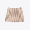 Bedruckter Popeline-Skort Bedruckter Popeline-Skort