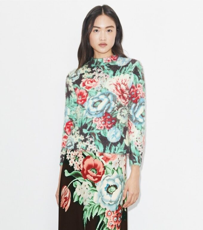 Bedruckter Pullover Bedruckter Pullover