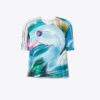 Bedrucktes Baumwoll-T-Shirt Bedrucktes Baumwoll-T-Shirt