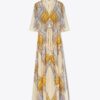 Bedrucktes Hemdkleid Bedrucktes Hemdkleid