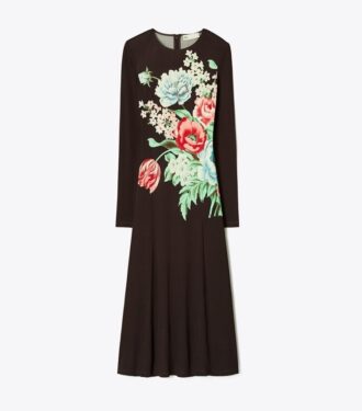 Bedrucktes Jerseykleid