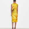 Bedrucktes Organza-Kleid Bedrucktes Organza-Kleid