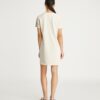 Bedrucktes Seiden-T-Shirt-Kleid Bedrucktes Seiden-T-Shirt-Kleid