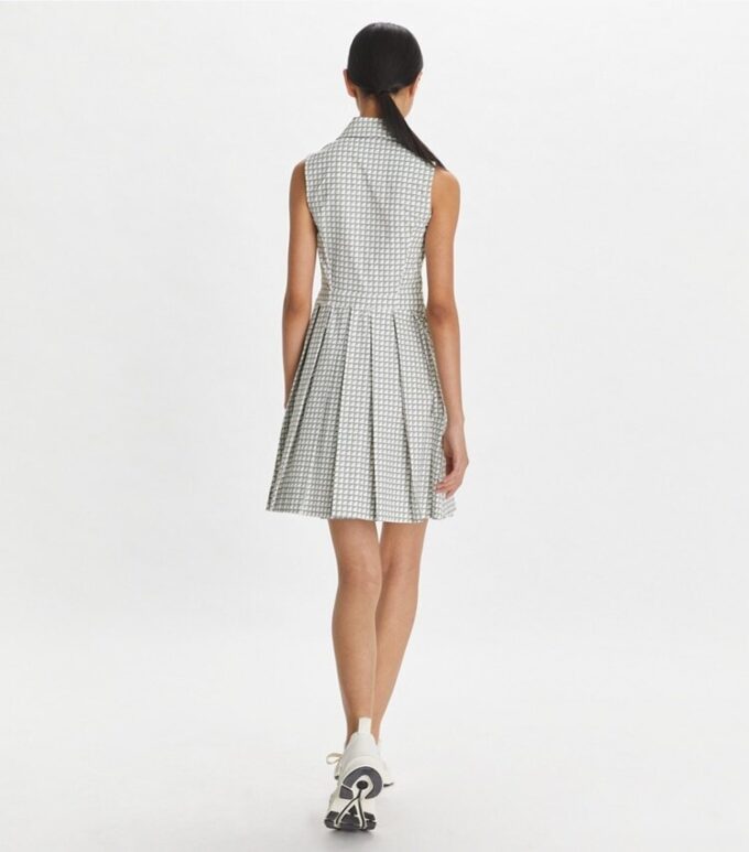 Bedrucktes Stretch-Golfkleid Bedrucktes Stretch-Golfkleid