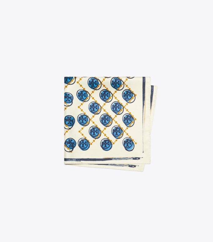 Bedrucktes T Monogram-Halstuch Bedrucktes T Monogram-Halstuch