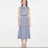 Bedrucktes Twill-Kleid Bedrucktes Twill-Kleid