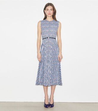 Bedrucktes Twill-Kleid