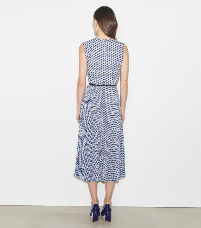 Bedrucktes Twill-Kleid Bedrucktes Twill-Kleid