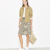 Bestickte Nylon-Golfjacke