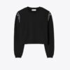 Besticktes Sweatshirt aus French Terry Besticktes Sweatshirt aus French Terry