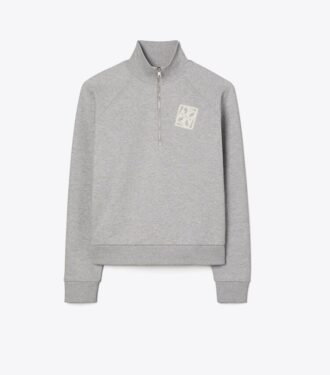 Besticktes Sweatshirt aus French Terry