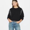 Besticktes Sweatshirt aus French Terry Besticktes Sweatshirt aus French Terry