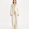 Blazer aus gerafftem Twill Blazer aus gerafftem Twill
