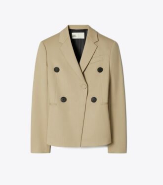 Blazer aus Wollmischung