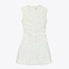 Blumiges Baumwollpopeline-Kleid Blumiges Baumwollpopeline-Kleid