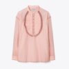 Bluse mit Rüschenfront Bluse mit Rüschenfront