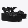 Bombe Cross-Strap Plateausandale Bombe Cross-Strap Plateausandale