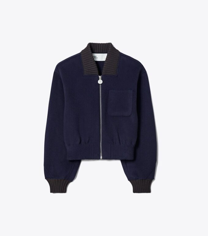 Bomberjacke aus Wolle Bomberjacke aus Wolle