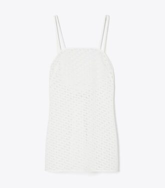Broderie-Minikleid