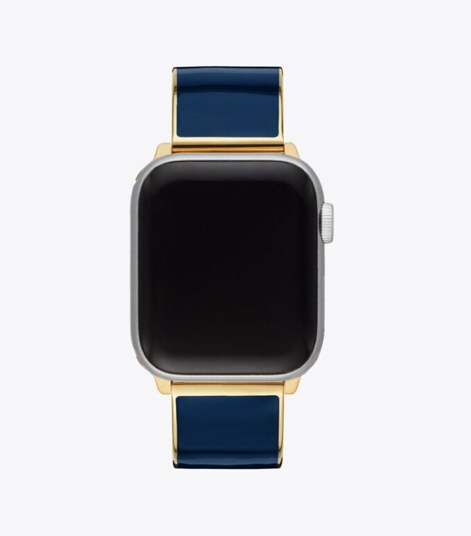 Buddy Bangle Band für Apple Watch®, goldfarben/marineblau, 38 mm x 40 mm Buddy Bangle Band für Apple Watch®, goldfarben/marineblau, 38 mm x 40 mm