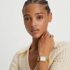 Buddy Bangle Uhr, goldfarben/mehrfarbiges Edelstahl, 26 x 32 mm Buddy Bangle Uhr, goldfarben/mehrfarbiges Edelstahl, 26 x 32 mm