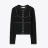 Cardigan aus Baumwolle und Nylon Cardigan aus Baumwolle und Nylon